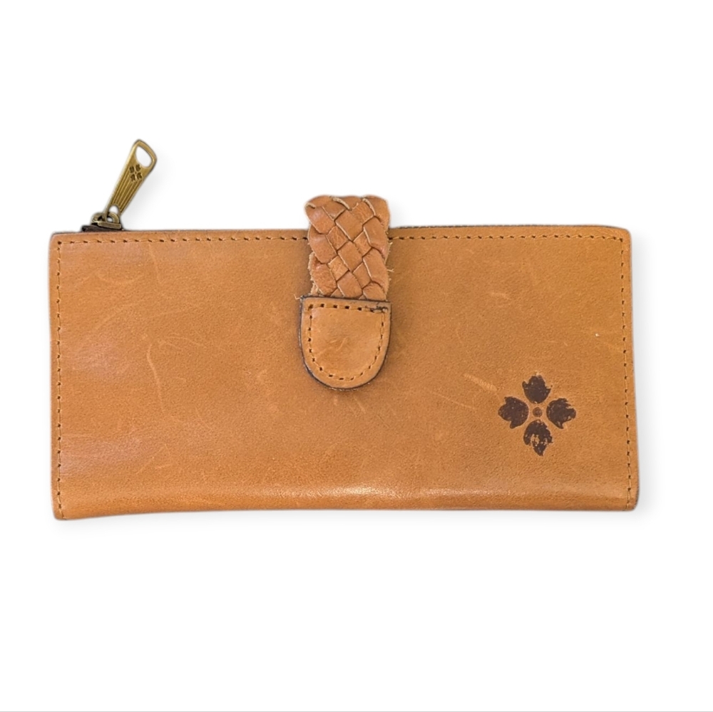 Patricia Nash Nazari‎ Wallet Biscuit Braided Leather